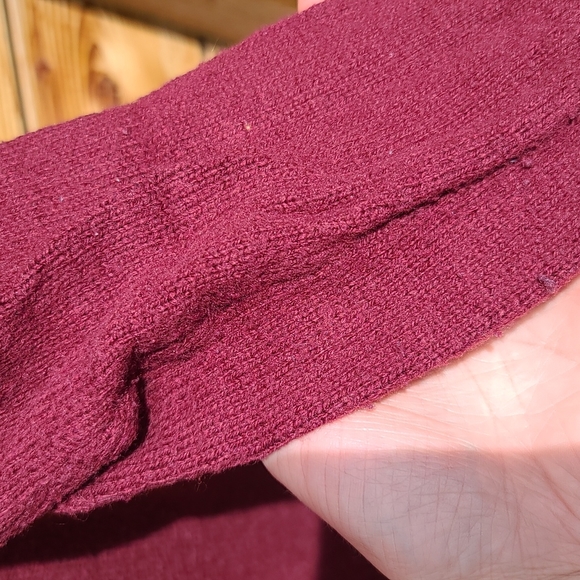 SOLD LOFT Maroon Sweater - Picture 2 of 5